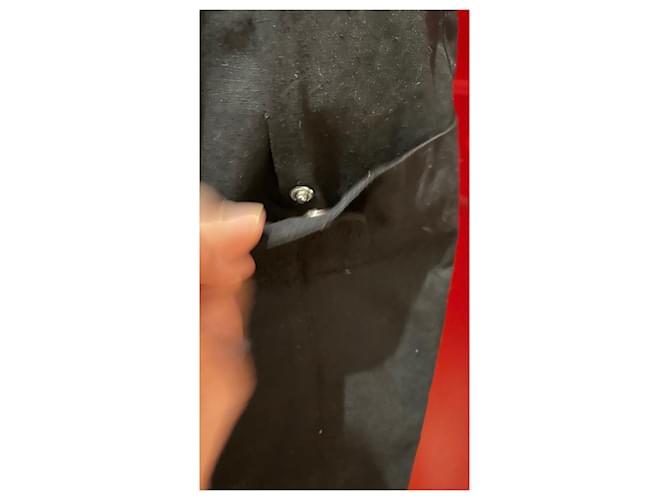 Falda Isabel Marant de algodón negra Negro - vista 5