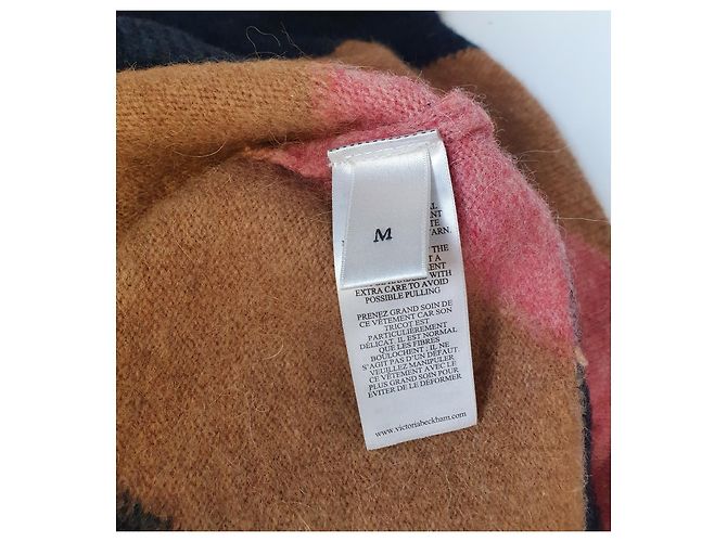 Victoria Beckham Polo Pullover Wolle Mehrfarben - Ansicht 7