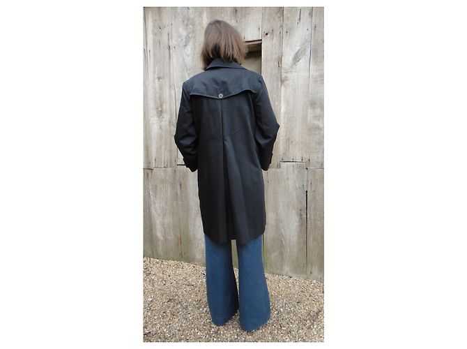Abrigo ligero Sandro de algodón negro talla 36 - vista 3
