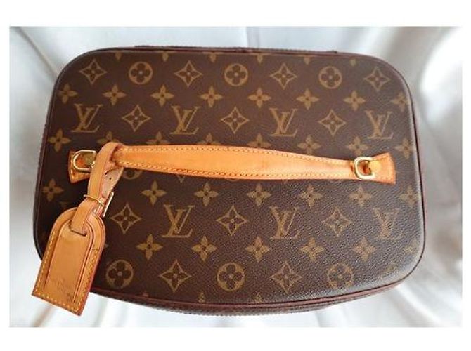Louis Vuitton Vanity Nice Borsa da Viaggio Marrone - vista 4