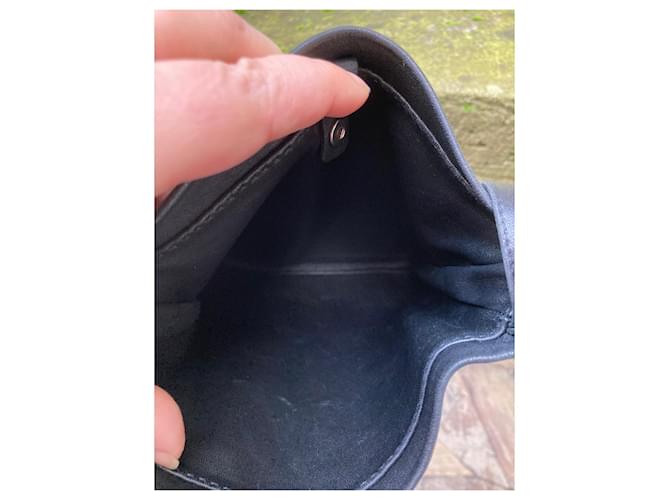 Sublime e rara borsa Hermès Clou de selle Nero - vista 11