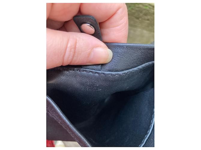 Sublime e rara borsa Hermès Clou de selle Nero - vista 8