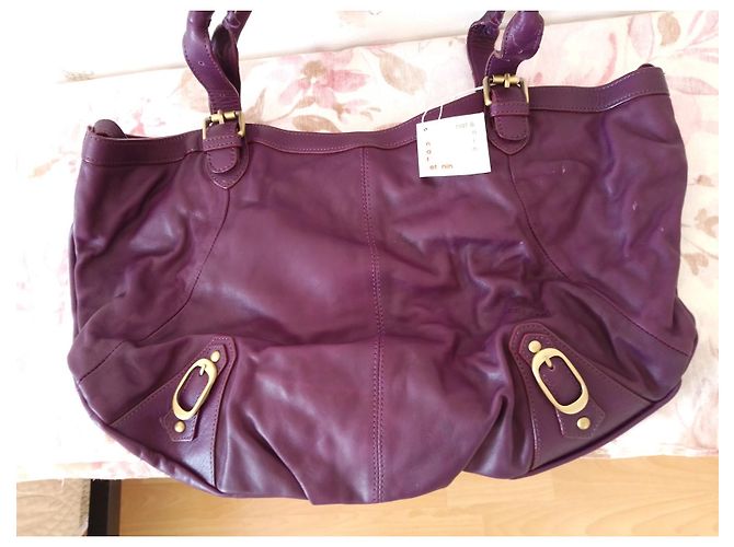 Nat & Nin Handtaschen Dunkelviolett - Ansicht 3