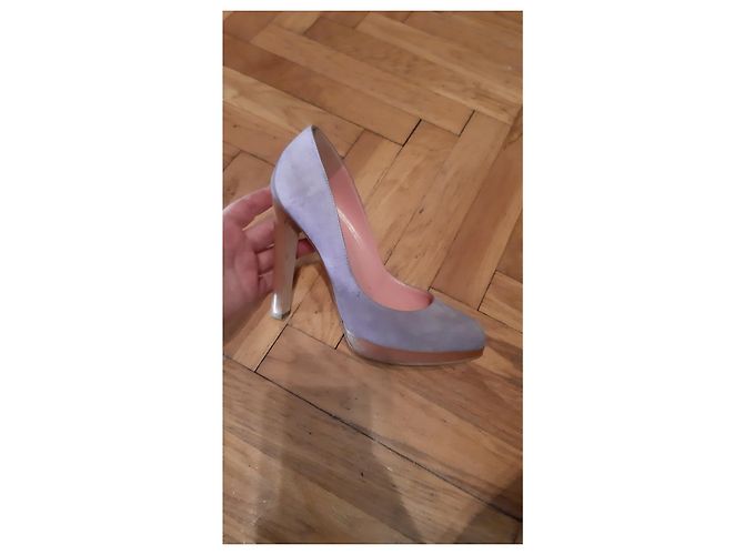 Sergio Rossi Pumps Lavendel Hirschleder - Ansicht 2