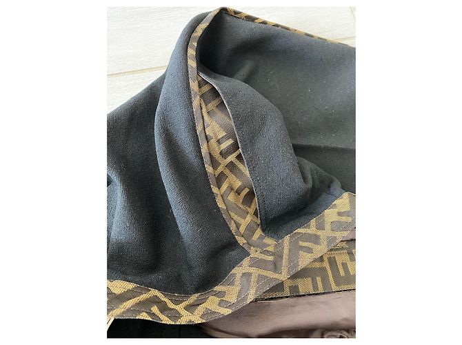 Pantalón recto de mujer Fendi36-38 Fr Excelente estado Negro - vista 8