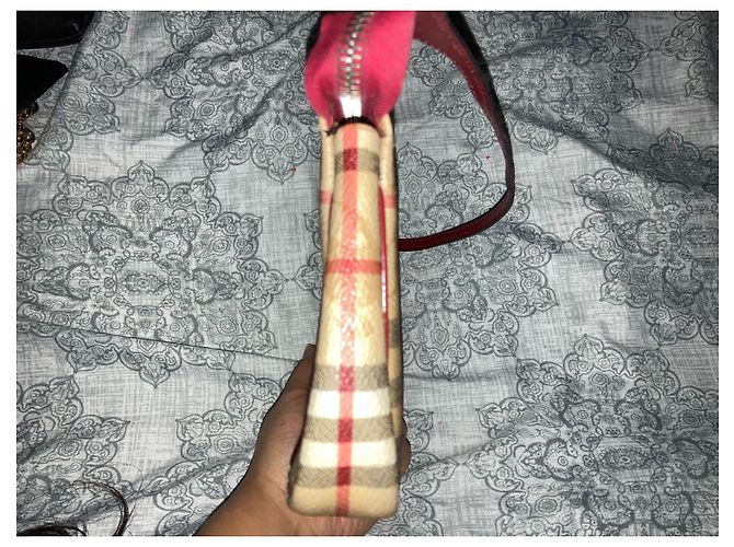 Burberry Borsa a tracolla a quadri Haymarket - vista 7