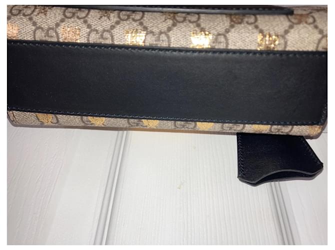 Padlock Gucci Borsa a tracolla con lucchetto GG Beige - vista 3