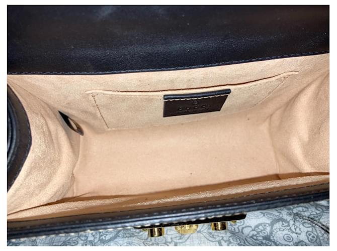 Padlock Gucci Borsa a tracolla con lucchetto GG Beige - vista 4