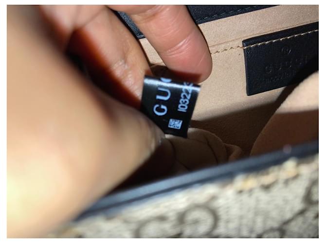 Padlock Gucci Borsa a tracolla con lucchetto GG Beige - vista 6