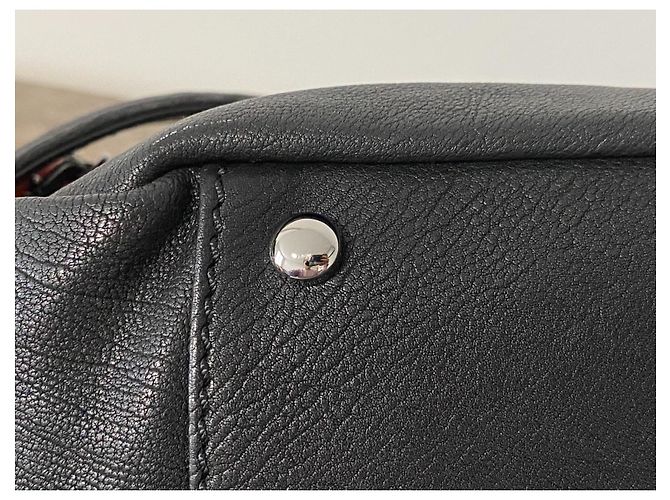 Chanel Aba acolchoada com ponto de diamante Preto - vista 11
