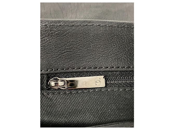 Chanel Aba acolchoada com ponto de diamante Preto - vista 16