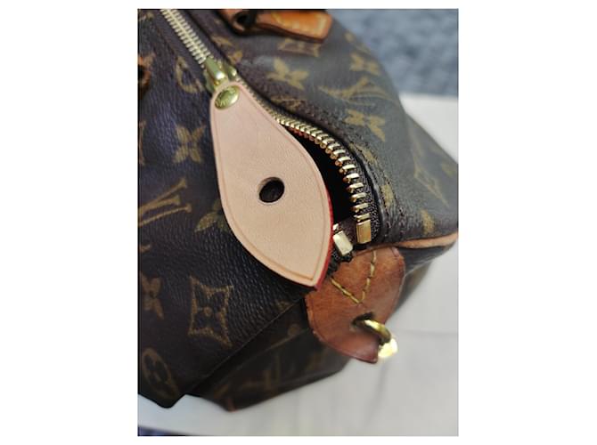 Louis Vuitton Speedy 35 Borsa a mano Monogram Marrone scuro - vista 3