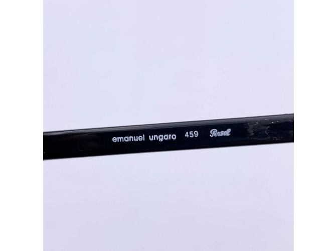 Emanuel Ungaro by Persol Sonnenbrille Gold Schwarz Mint Mod. 459 57/18 140MM - Ansicht 4