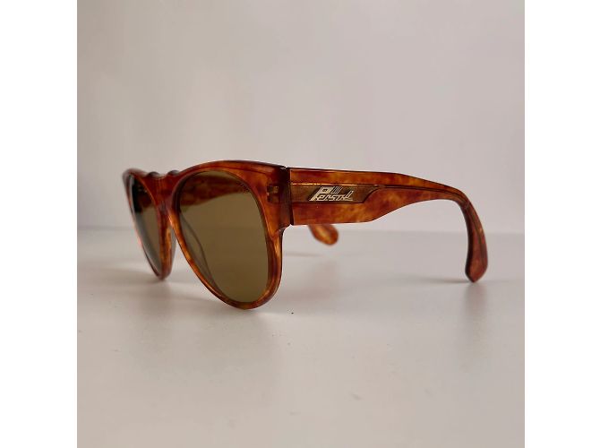 Persol Occhiali da sole Ratti Vintage Rari Marrone Menta Mod. andrea 50 - vista 3