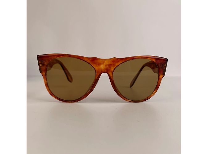 Persol Occhiali da sole Ratti Vintage Rari Marrone Menta Mod. andrea 50 - vista 8