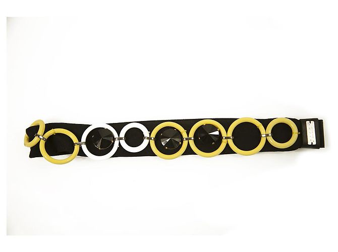 Anelli da Donna in Resina Marni w. Fascia per capelli con fascia elastica in perline nere - vista 3