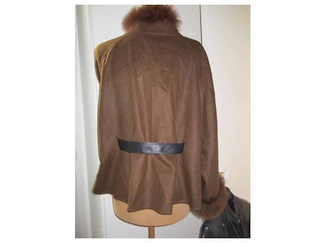 Autre Marque capa de alpaca bebé, taille 42. Castaño - vista 3