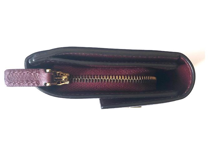 Cartera Tom Ford Natalia roja de cuero - vista 4