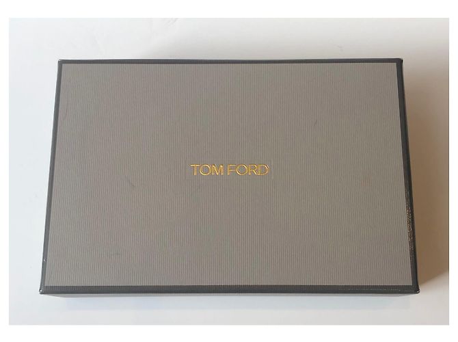 Cartera Tom Ford Natalia roja de cuero - vista 8