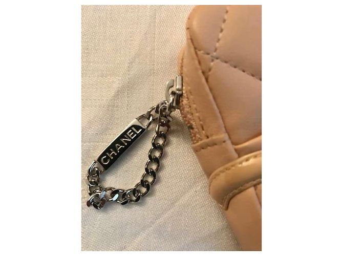 Trendy CC Chanel Estuche / Estuche / Mini Riñonera Beige Naranja - vista 6