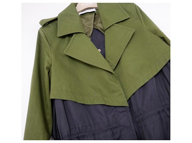 Abrigo anorak de gabardina de Givenchy Azul marino - vista 3