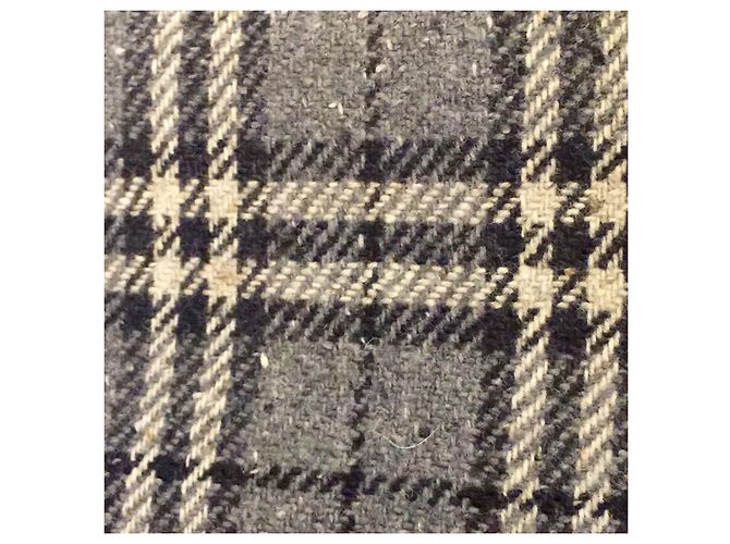 Bandolera estilo mensajero extragrande de Burberry Negro Gris Gris antracita - vista 2
