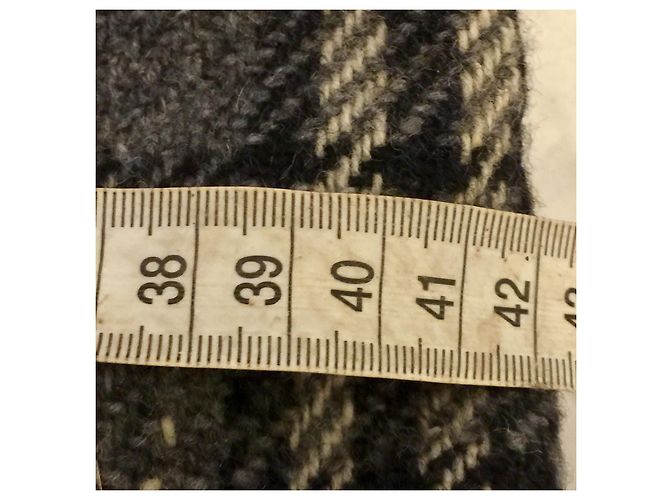 Bandolera estilo mensajero extragrande de Burberry Negro Gris Gris antracita - vista 4