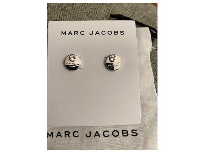 Pendientes Marc Jacobs de acero plata Hardware de plata - vista 2