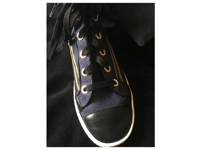 Cambon Scarpe da ginnastica Chanel Blu navy - vista 2