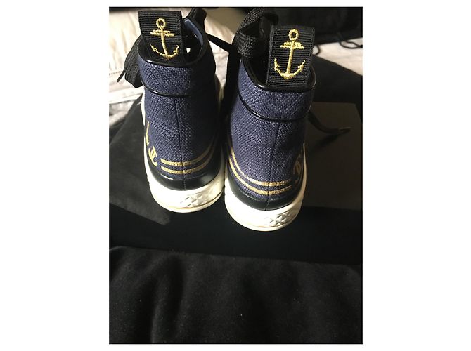 Cambon Scarpe da ginnastica Chanel Blu navy - vista 4