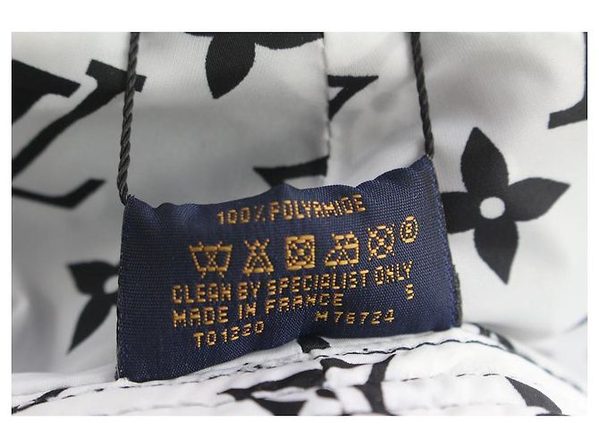 Bucket Louis Vuitton Weiß x schwarze Monogramm-Eimer-Hut-Fischer-Kappe - Ansicht 10