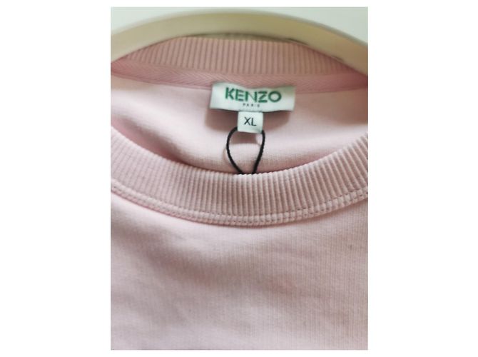 Sudadera rosa Kenzo Eye Love de algodón XL Negro Roja - vista 10