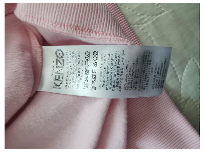 Sudadera rosa Kenzo Eye Love de algodón XL Negro Roja - vista 11
