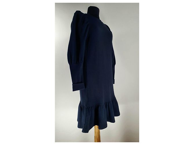 Vestido Ulla Johnson de algodón azul marino - vista 2