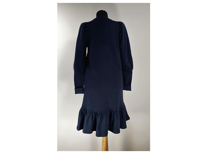 Vestido Ulla Johnson de algodón azul marino - vista 5