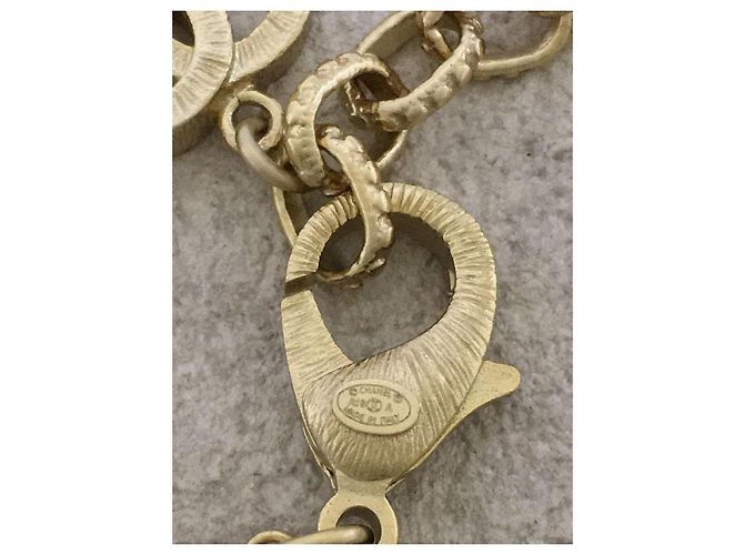 Collana CHANEL / Perla / Bianco / Oro / A19 - vista 3