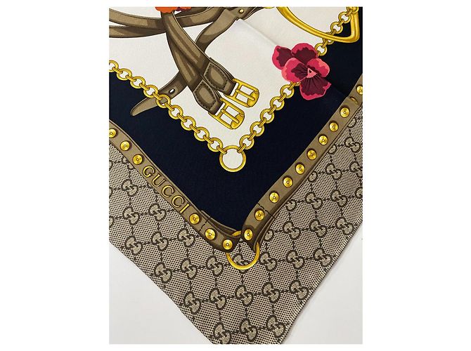 Foulard mit Gucci-Muster - Ansicht 2