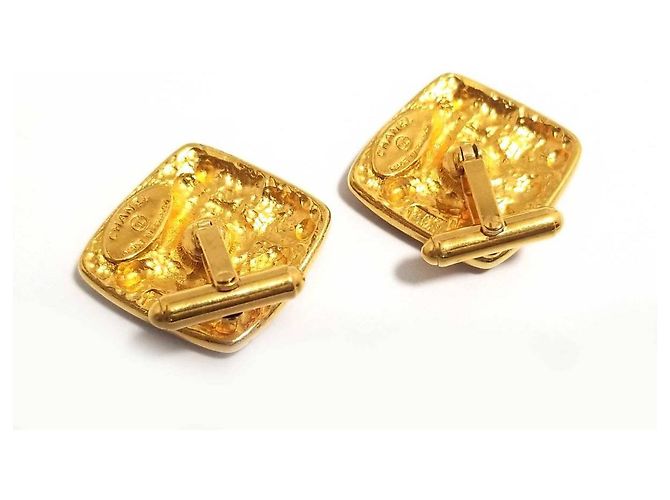 [Usato] Gemelli Chanel GP Gold Coco Mark Gemelli antichi Gemelli Bottone Diamante Uomo Uomo CHANEL D'oro - vista 2