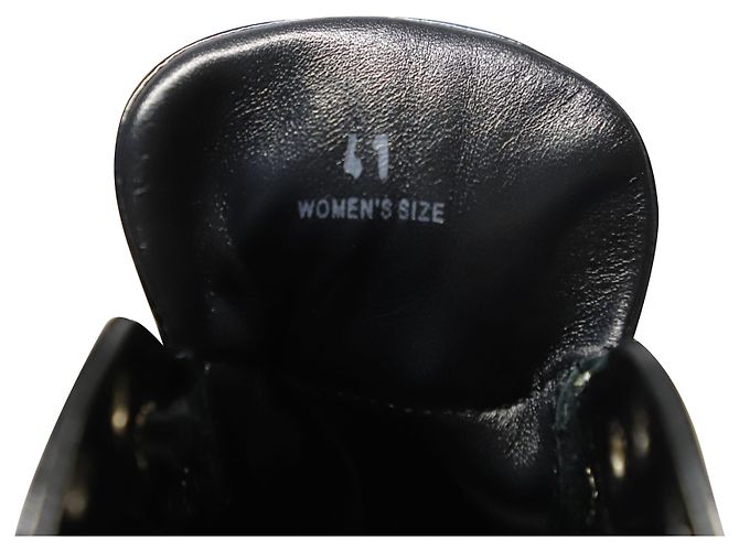 Sneakers Hogan Interactive con Borchie in Pelle Verniciata Nera Nero - vista 6