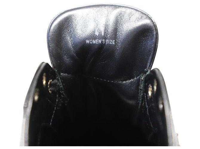 Sneakers Hogan Interactive con Borchie in Pelle Verniciata Nera Nero - vista 7