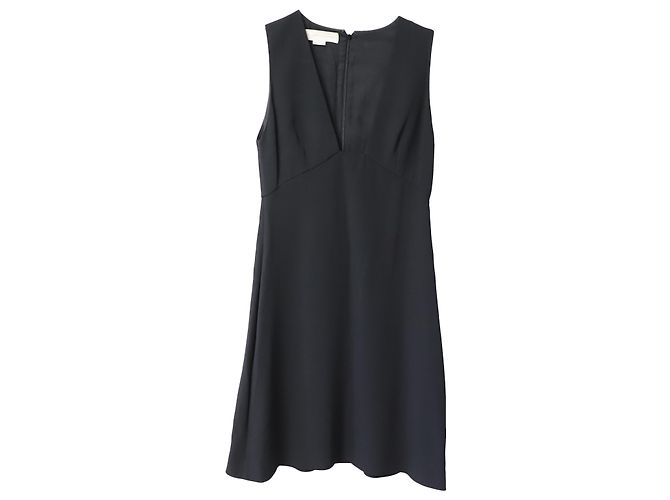 Stella Mc Cartney Mini abito Stella McCartney in viscosa nera con scollo profondo Nero - vista 2