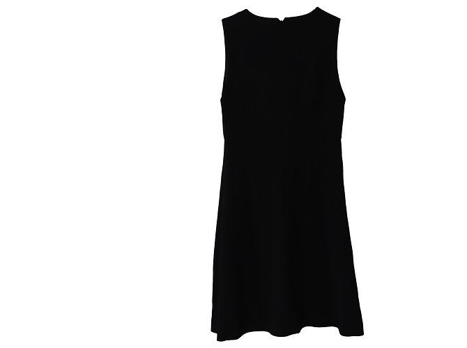 Stella Mc Cartney Mini abito Stella McCartney in viscosa nera con scollo profondo Nero - vista 5