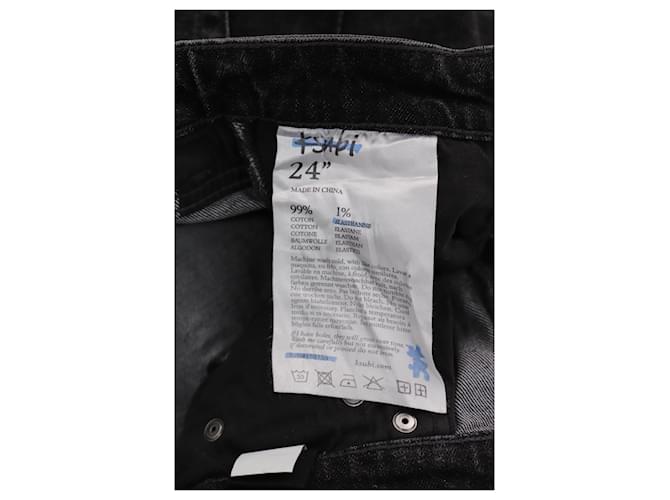Autre Marque Vaqueros Brooklyn Diablo de denim de algodón negro Gris - vista 4