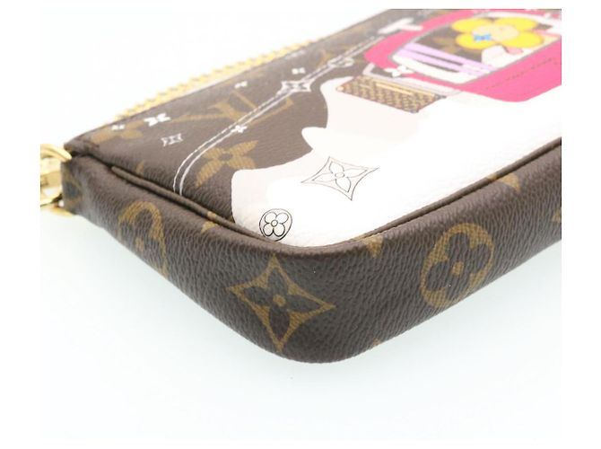 LOUIS VUITTON Monogram Vivienne Mini Pochette Accessoires M68490 auth 27893 - vue 14