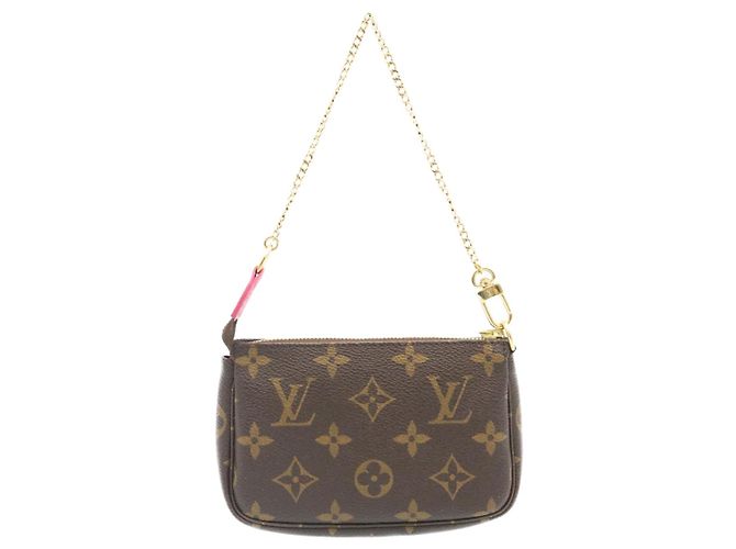 LOUIS VUITTON Monogram Vivienne Mini Pochette Accessoires M68490 auth 27893 - vue 2