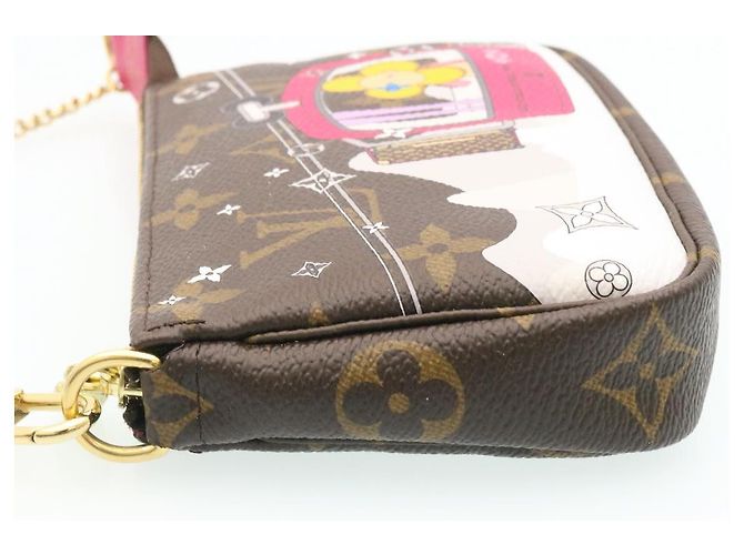 LOUIS VUITTON Monogram Vivienne Mini Pochette Accessoires M68490 auth 27893 - vue 4