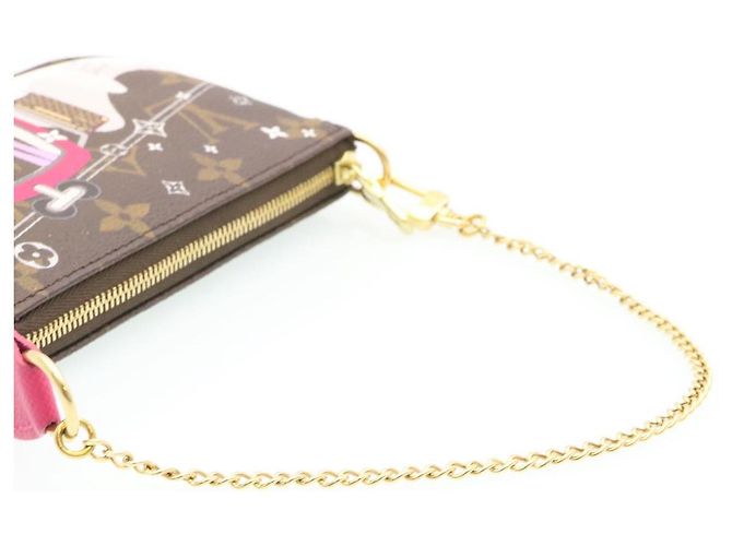 LOUIS VUITTON Monogram Vivienne Mini Pochette Accessoires M68490 auth 27893 - vue 7