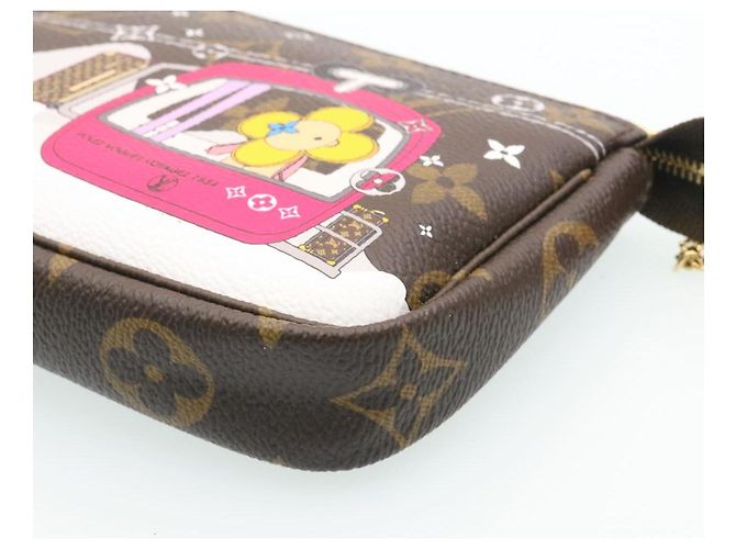 LOUIS VUITTON Monogram Vivienne Mini Pochette Accessoires M68490 auth 27893 - vue 8