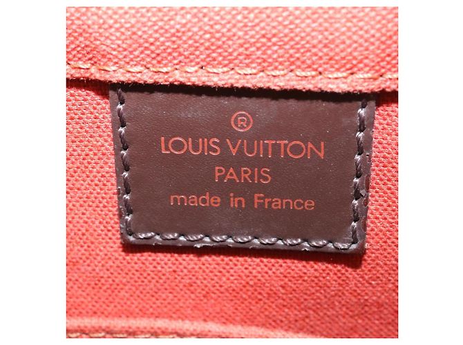 LOUIS VUITTON Borsa a spalla Damier Ebene Abbesses N45257 LV Auth rz031 - vista 20