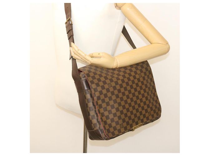 LOUIS VUITTON Borsa a spalla Damier Ebene Abbesses N45257 LV Auth rz031 - vista 23